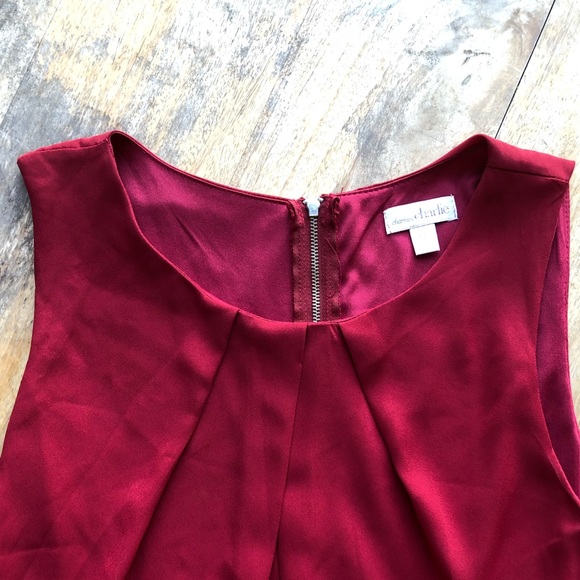 CHARMING CHARLIE RED OFFICE CASUAl DRESS - Picture 6 of 8